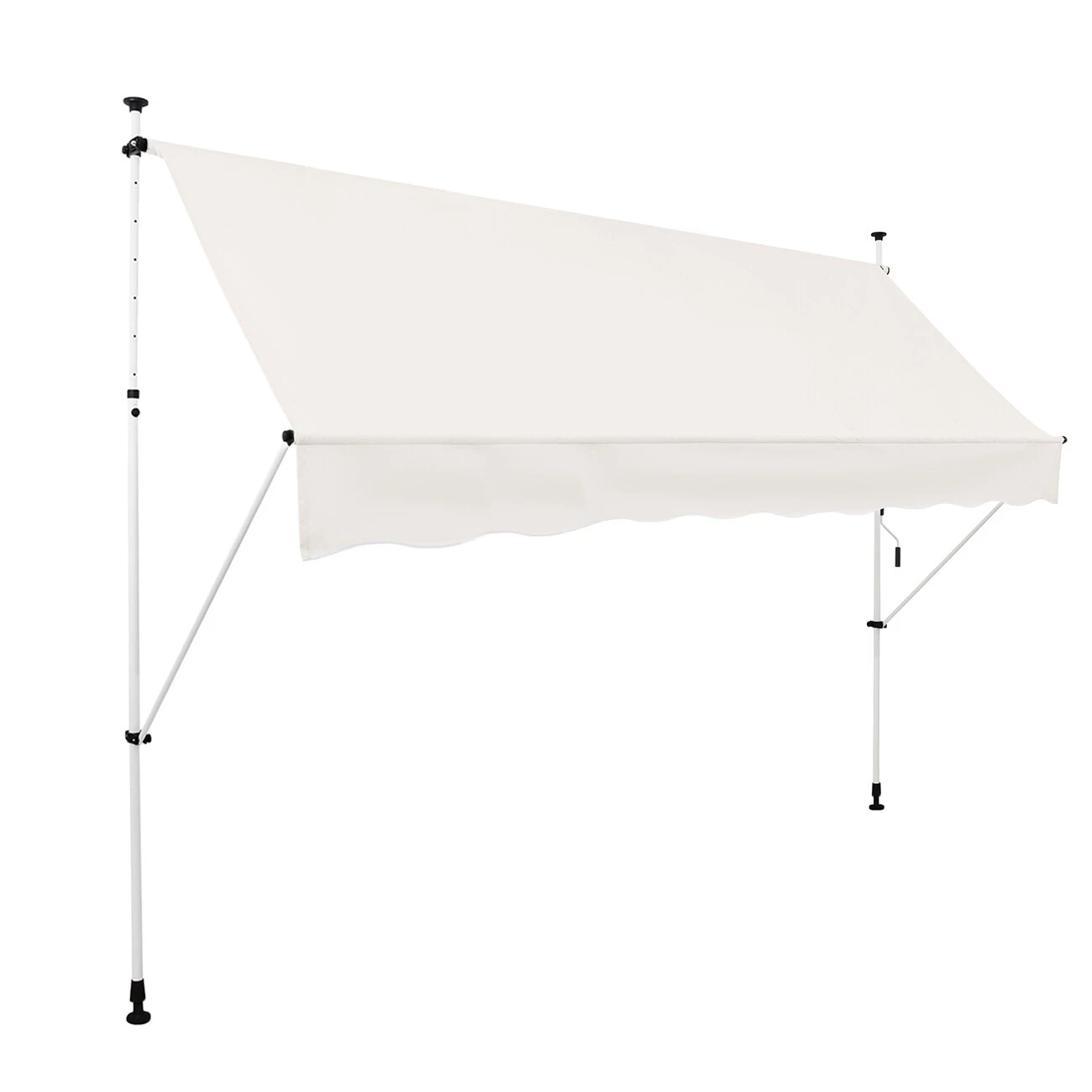 Strattore Klemmmarkise / Balkonmarkise Sonnenschutz 300 X 120 Cm - Beige 2 Strattore Klemmmarkise / Balkonmarkise Sonnenschutz 300 X 120 Cm - Beige – Bild 2