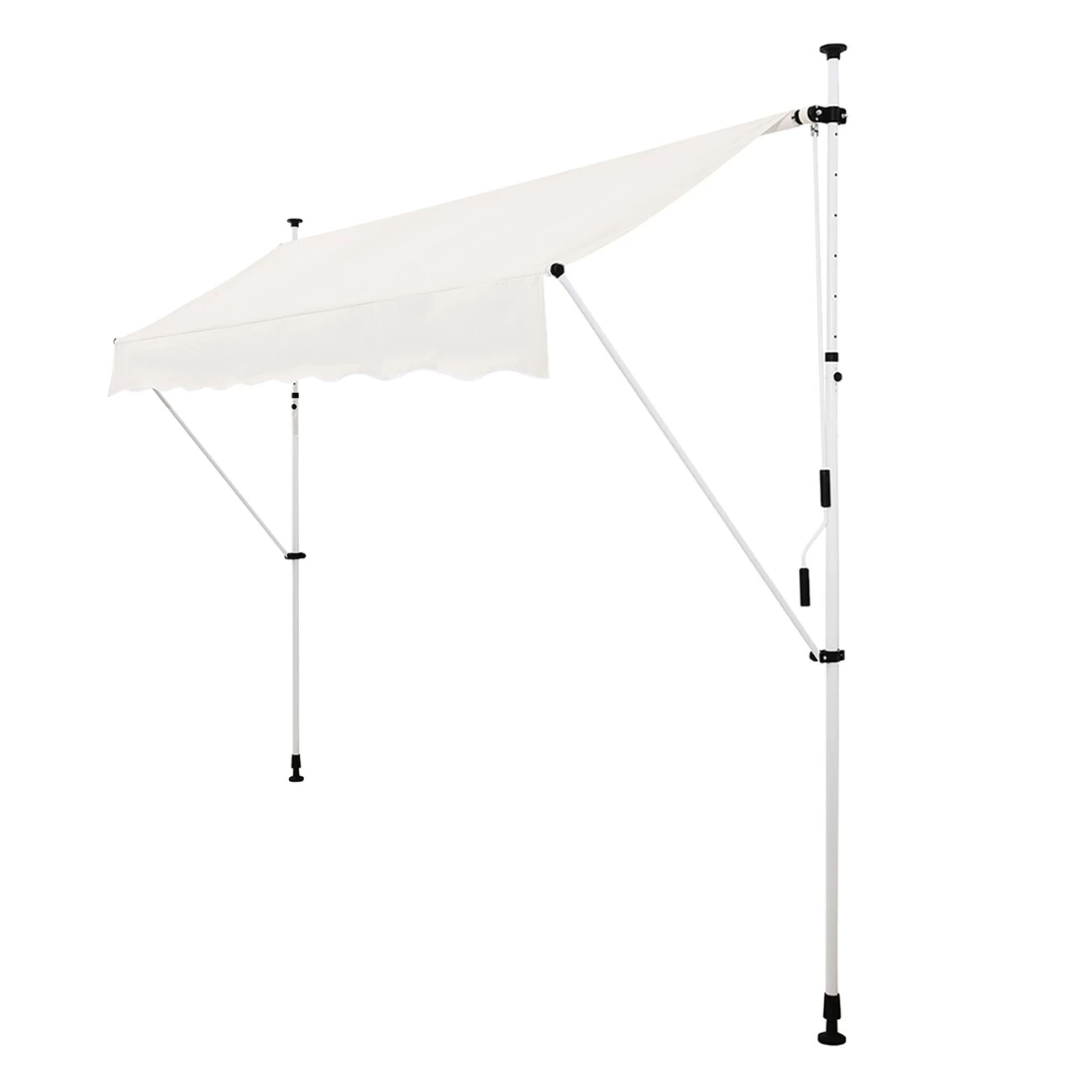 Strattore Klemmmarkise / Balkonmarkise Sonnenschutz 300 X 120 Cm - Beige 5 Strattore Klemmmarkise / Balkonmarkise Sonnenschutz 300 X 120 Cm - Beige – Bild 5