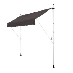 Strattore Klemmmarkise 300 X 120 Cm - Anthrazit Balkonmarkise Sonnenschutz -Buschbeck Geschäft 8600348300 8824 prod 004