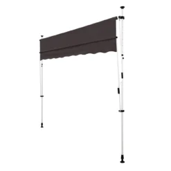 Strattore Klemmmarkise 300 X 120 Cm - Anthrazit Balkonmarkise Sonnenschutz -Buschbeck Geschäft 8600348300 8824 prod 005