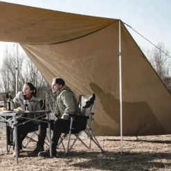 KINGCAMP Khan Plus Tarp Sonnen Segel Camping Wind Schutz Vorzelt Plane Baumwolle -Buschbeck Geschäft 8600354700 A6009 10557 prod 004