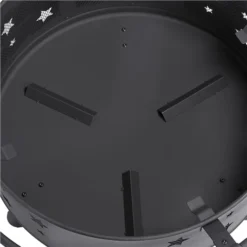 Yaheetech Feuerstelle Rund Garten Feuerstelle Kohlebecken Terrassenofen Für Heizung Outdoor Garten Terrasse Feuerschale Feuerstelle, Ø 76 X 50 Cm -Buschbeck Geschäft 8600357600 A162 162 prod 005