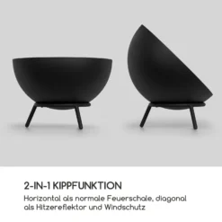 Fireball Feuerschale Ø 66 Cm Kippbar 2 Mm Stahl-Feuerschale Horizontal Diagonal Nutzbar -Buschbeck Geschäft 8600359300 12531 prod 003