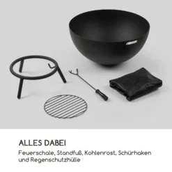 Fireball Feuerschale Ø 66 Cm Kippbar 2 Mm Stahl-Feuerschale Horizontal Diagonal Nutzbar -Buschbeck Geschäft 8600359300 12531 prod 006