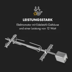 Sauenland Survivor Spanferkelgrill Drehspieß 12W 70kg Max. Edelstahl -Buschbeck Geschäft 8600359300 12979 prod 006