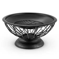 Tulip Feuerschale Ø75cmGrill Feuerstelle Funkenschutz Stahl Brüniert -Buschbeck Geschäft 8600359300 3160 prod 006