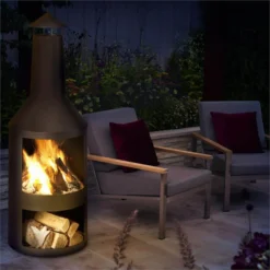 Westeros Gartenofen Terrassenofen Holzofen Ø45cm Stahlblech Schwarz 7 Westeros Gartenofen Terrassenofen Holzofen Ø45cm Stahlblech Schwarz -Buschbeck Geschäft 8600359300 4195 prod 003