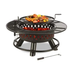 Rosario 3-in-1-Feuerschale Ø120cm | 70cm Grill | Tischplatte Stahl -Buschbeck Geschäft 8600359300 4512 prod 003