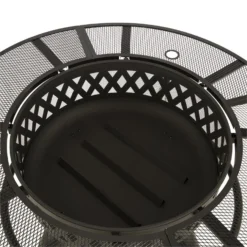 Rosario 3-in-1-Feuerschale Ø120cm | 70cm Grill | Tischplatte Stahl -Buschbeck Geschäft 8600359300 4512 prod 005