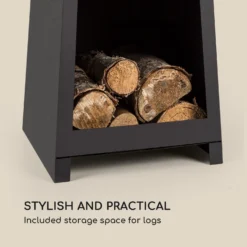 Monument Gartenkamin Stahl Rostfrei Stauraum Für Holzscheite Schwarz 8 Monument Gartenkamin Stahl Rostfrei Stauraum Für Holzscheite Schwarz -Buschbeck Geschäft 8600359300 4859 prod 003