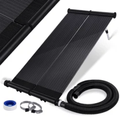 KESSER® Solarkollektor ECO Poolheizung 108 X 74 X 15cm (L X B X H) , Warmwasser Heizung Solarheizung Für Pools L UV-beständiger Kunststoff L Durchflussmenge 10.000 Litern Pro Stunde