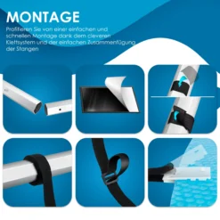 KESSER® Pool Aufroller Premium Aufrollsystem 1,05m - 6,15 M | Für Solarplane | Mobiles Aufrollvorrichtung Für Poolplane & Abdeckung | Inkl. Bänder | Witterungsbeständiges Material -Buschbeck Geschäft 8600364700 23431 prod 005 scaled