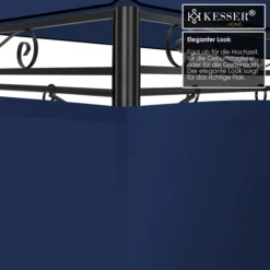 Alternative view of KESSER® - Pavillon 3x4m Inkl. Seitenwänden Mit Reißverschlüssen , Eckig Festzelt Partyzelt Gartenlaube Gartenzelt Luxus Gartenpavillon UV-Schutz 50+