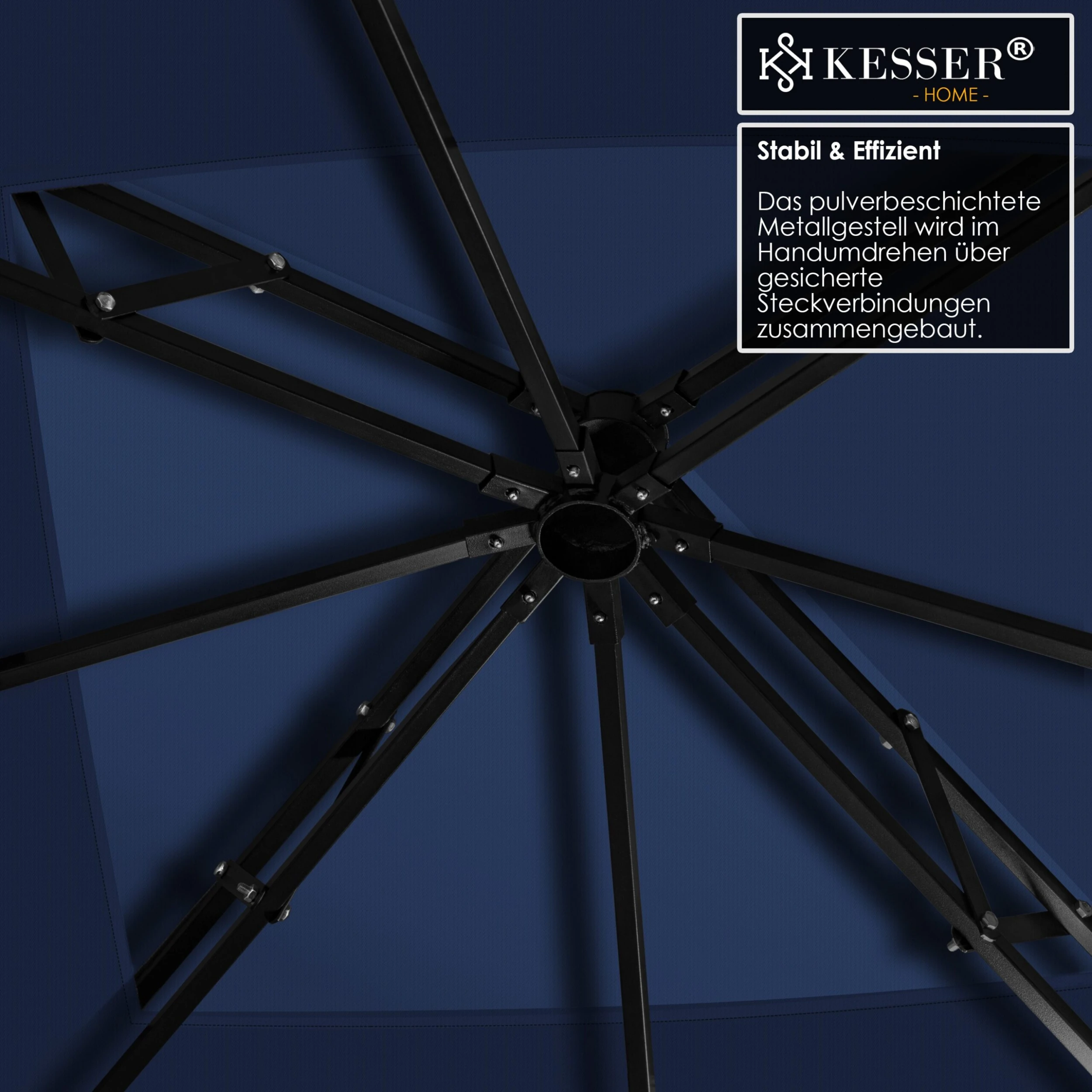 KESSER® - Pavillon 3x4m Inkl. Seitenwänden Mit Reißverschlüssen , Eckig Festzelt Partyzelt Gartenlaube Gartenzelt Luxus Gartenpavillon UV-Schutz 50+ 4 KESSER® - Pavillon 3x4m Inkl. Seitenwänden Mit Reißverschlüssen , Eckig Festzelt Partyzelt Gartenlaube Gartenzelt Luxus Gartenpavillon UV-Schutz 50+ – Bild 4