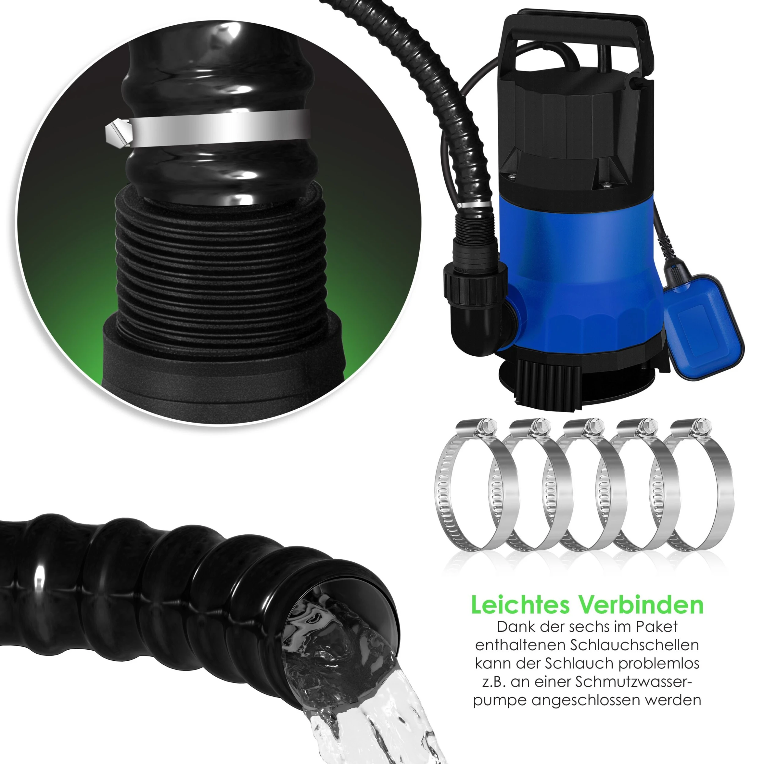 KESSER® Premium Teichschlauch Spiralschlauch Saugschlauch Für Teiche Filteranlagen, Pumpen, Bachläufe Und Whirpools | Pumpenschlauch Solarschlauch Druckschlauch 3-5 Bar | UV-Beständig 6 KESSER® Premium Teichschlauch Spiralschlauch Saugschlauch Für Teiche Filteranlagen, Pumpen, Bachläufe Und Whirpools | Pumpenschlauch Solarschlauch Druckschlauch 3-5 Bar | UV-Beständig – Bild 6