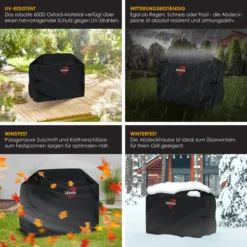 KESSER® Premium BBQ Grillabdeckung Gasgrill Grillhaube Abdeckung Wetterfest - Für Weber, Brinkmann, Char Broil Grill Abdeckhaube Schutzhülle | 600D Oxford- Gewebe Reißfest 8 KESSER® Premium BBQ Grillabdeckung Gasgrill Grillhaube Abdeckung Wetterfest - Für Weber, Brinkmann, Char Broil Grill Abdeckhaube Schutzhülle | 600D Oxford- Gewebe Reißfest -Buschbeck Geschäft 8600364700 23775 prod 003 scaled